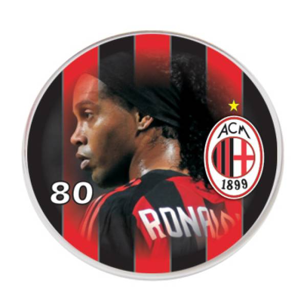 Botão do Milan - Ronaldinho