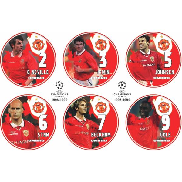 Jogo do Manchester - UEFA Champions League - 1998 - 1999