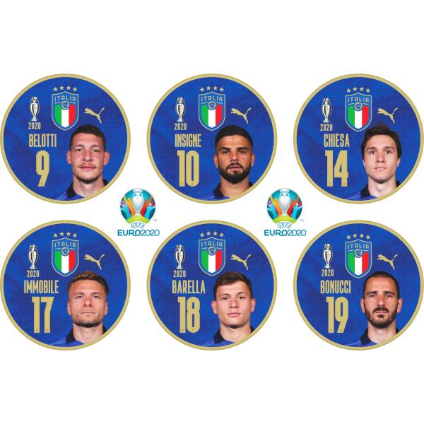 Jogo da Itália campeã Euro 2021