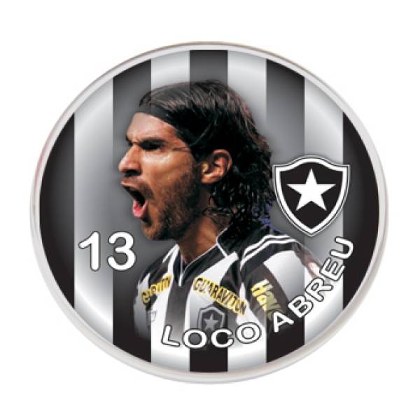 Botão do Botafogo - Loco Abreu