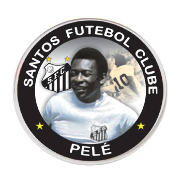 Botão do Santos - Pelé