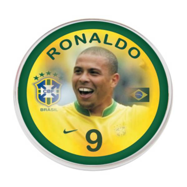 Botão do Brasil - Ronaldo