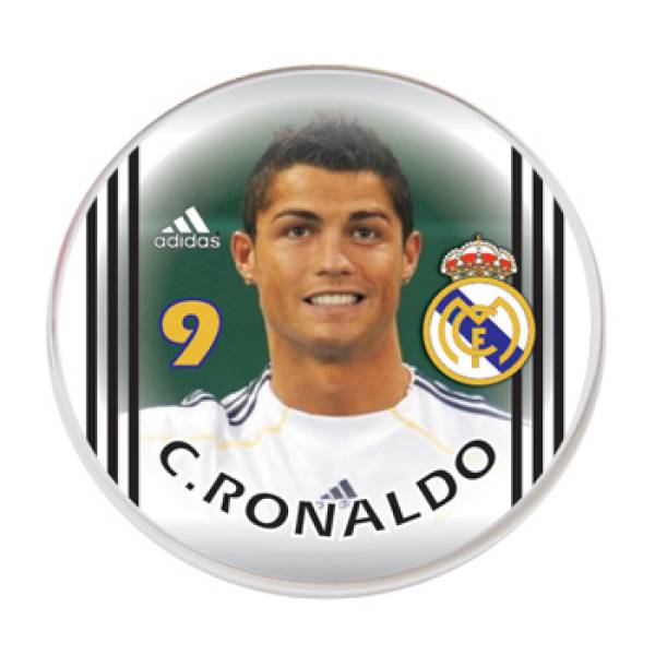 Botão do Real Madrid - Cristiano Ronaldo