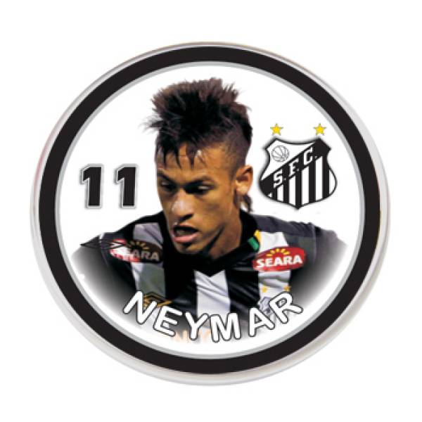 Botão do Santos - Neymar