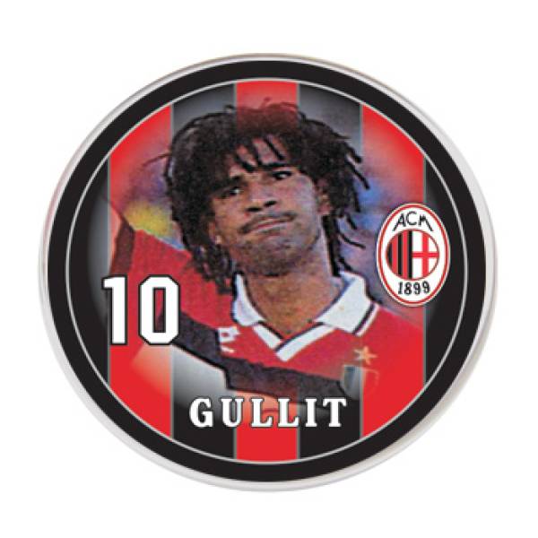 Botão do Milan - Gullit