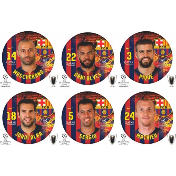 Jogo do Barcelona - UEFA Champions League - 2014 - 2015